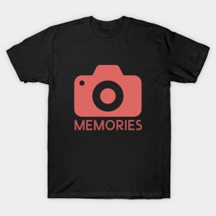 Memories Gift for photography lovers T-Shirt